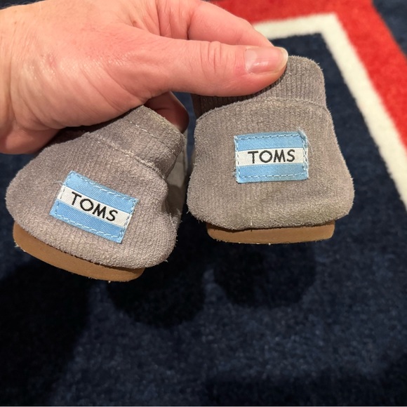 Toms Men Classics Movember Grey Suede shoes, Size 11 - Picture 8 of 12